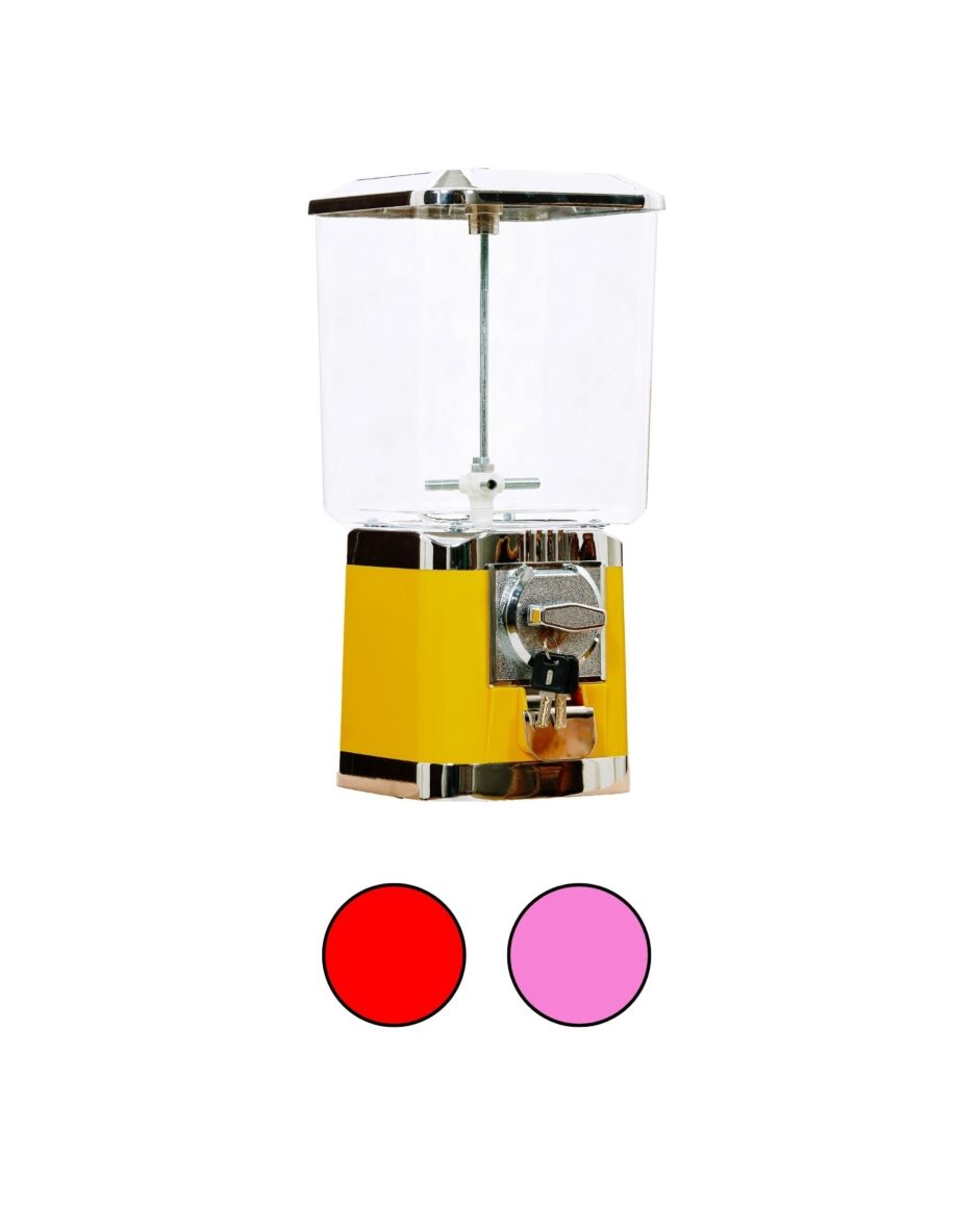 Automat sprzedający mały 32mm 349zł/szt (czerwony, różowy, niebieski)