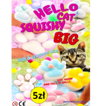 kocie łapki duże kwadrat